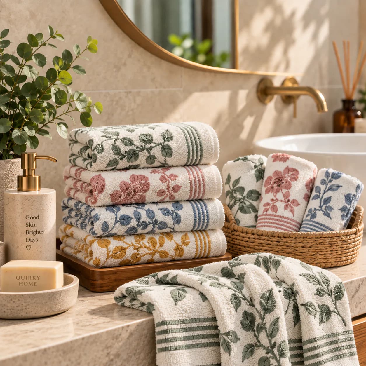 100% Cotton Bath Towels
